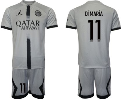 Moški Nogometni dresi Paris Saint-Germain PSG Gostujoči 2023 Kratek Rokav + Kratke hlače Di MARiA 11