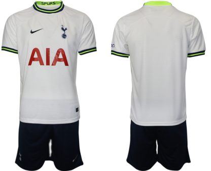 Moški Nogometni dresi Tottenham Hotspur Domači 2023 Kratek Rokav + Kratke hlače