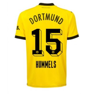 Poceni-Moski-nogometni-dresi-kompleti-BVB-Borussia-Dortmund-Domaci-2023-24-Kratek-Rokav-Mats-Hummels-15