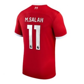 Poceni-Moski-nogometni-dresi-kompleti-Liverpool-Domaci-2023-24-Kratek-Rokav-Mohamed-Salah-11