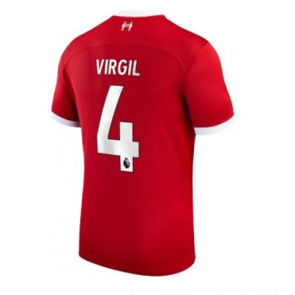 Poceni-Moski-nogometni-dresi-kompleti-Liverpool-Domaci-2023-24-Kratek-Rokav-Virgil-van-Dijk-4