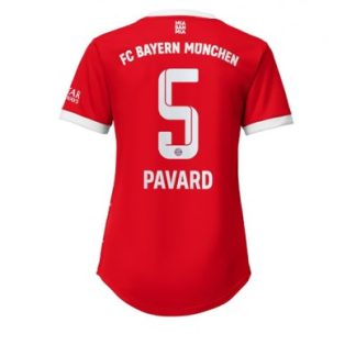 Poceni-Zenski-Nogometni-dresi-kompleti-Bayern-Munich-Domaci-2022-23-Kratek-Rokav-Benjamin-Pavard-5