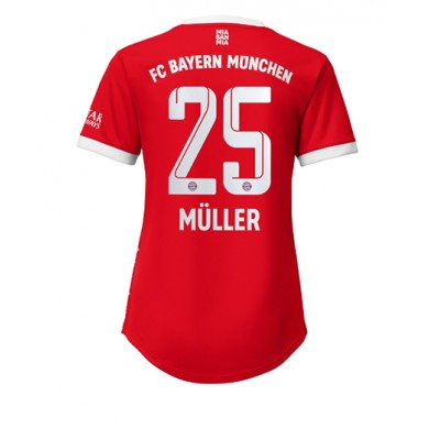 Poceni-Zenski-Nogometni-dresi-kompleti-Bayern-Munich-Domaci-2022-23-Kratek-Rokav-Thomas-Muller-25