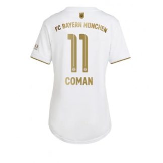 Poceni-Zenski-Nogometni-dresi-kompleti-Bayern-Munich-Gostujoci-2022-23-Kratek-Rokav-Kingsley-Coman-11