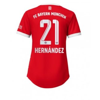 Poceni-Zenski-Nogometni-dresi-kompleti-Bayern-Munich-Gostujoci-2022-23-Kratek-Rokav-Lucas-Hernandez-21