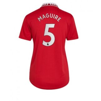 Poceni-Zenski-Nogometni-dresi-kompleti-Manchester-United-Domaci-2022-23-Kratek-Rokav-Harry-Maguire-5