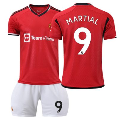 Kupiti-Otroski-Nogometni-dresi-Manchester-United-Domaci-Kratek-Rokav-Kratke-hlace-2023-24-MARTIAL-9