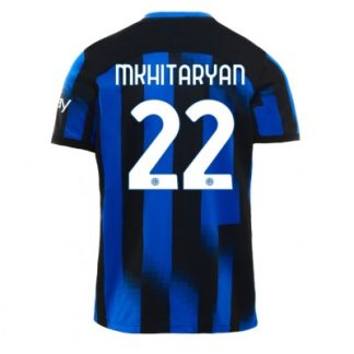 Kupiti-Replika-Moski-Nogometni-dresi-Inter-Milan-2023-24-Domaci-Kratek-Rokav-Henrikh-Mkhitaryan-22