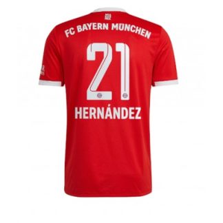 Replika-Moski-Nogometni-dresi-kompleti-Bayern-Munich-Domaci-2023-24-Kratek-Rokav-tisk-Lucas-HERNANDEZ-21