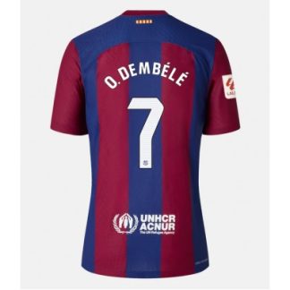 Kupiti-Novo-Zenski-Nogometni-dresi-Barcelona-Domaci-2023-24-Kratek-Rokav-Ousmane-Dembele-7