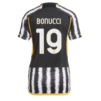 Poceni-Zenski-Nogometni-dresi-Juventus-Domaci-2023-24-Kratek-Rokav-tisk-Leonardo-Bonucci-19