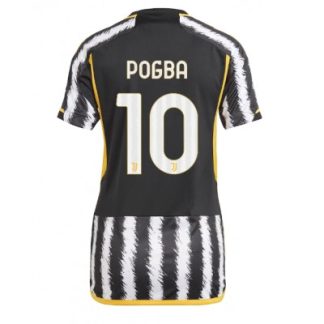 Replika-Zenski-Nogometni-dresi-Juventus-Domaci-2023-24-Kratek-Rokav-tisk-Paul-Pogba-10