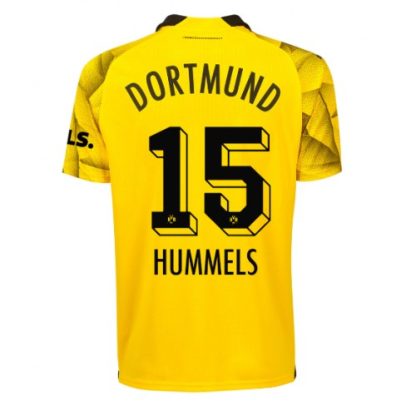 Kupiti-Prodajo-Moski-Nogometni-dresi-Borussia-Dortmund-Tretji-2023-2024-Kratek-Rokav-tisk-Mats-Hummels-15