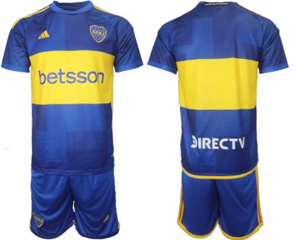 Kupiti-Replika-Moski-Nogometna-dresi-kompleti-Boca-Juniors-2023-24-Domaci-z-lastnim-imenom