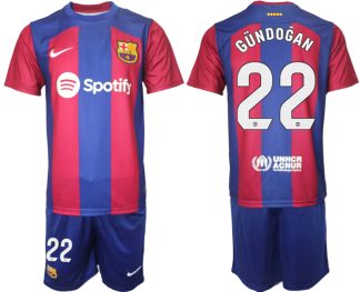 Kupiti-Prodajo-Moski-Nogometni-dresi-komplet-Barcelona-Domaci-2023-24-z-imenom-GUNDOGAN-22