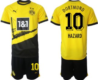 Kupiti-Prodajo-Moski-Nogometni-dresi-kompleti-Borussia-Dortmund-Domaci-2023-24-tisk-HAZARD-10