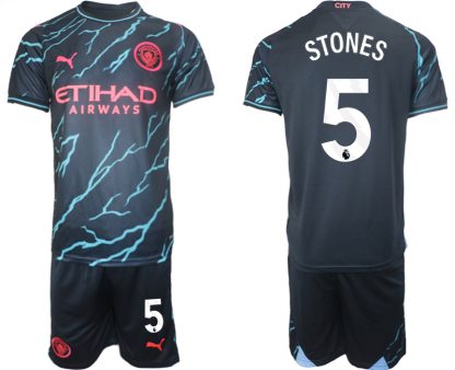 Kupiti-Prodajo-Moski-Nogometni-dresi-kompleti-Manchester-City-Tretji-2023-24-tisk-John-Stones-5