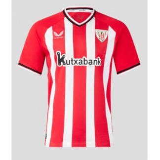 Najcenejsi-Moski-Nogometni-dresi-Athletic-Bilbao-Domaci-2023-24-Kratek-Rokav