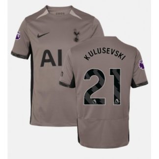 Novo-Poceni-Moski-Nogometni-dresi-Tottenham-Hotspur-Tretji-2023-24-Kratek-Rokav-Dejan-Kulusevski-21