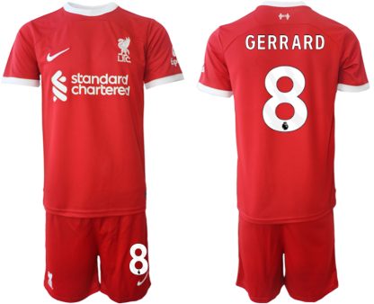 Kupiti-Prodajo-Moski-Nogometni-dresi-Liverpool-Domaci-2023-2024-Kratek-Rokav-Kratke-hlace-Steven-Gerrard-8