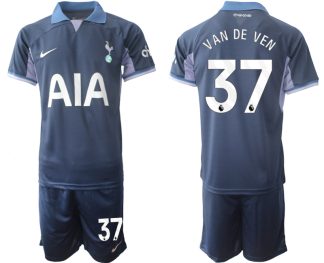 Kupiti-Prodajo-Moski-Nogometni-dresi-Tottenham-Hotspur-Gostujoci-2023-2024-Micky-van-de-Ven-37