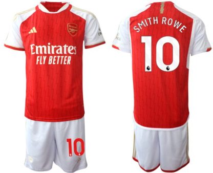 Kupiti-Prodajo-Moski-Nogometni-dresi-kompleti-Arsenal-2023-24-rdeca-bela-Emile-Smith-Rowe-10