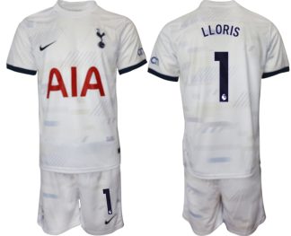 Kupiti-Prodajo-Moski-Nogometni-dresi-kompleti-Tottenham-Hotspur-Domaci-bela-2023-2024-tisk-Hugo-Lloris-1