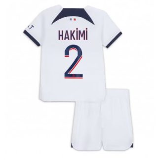 Kupiti-Prodajo-Otroski-Nogometni-dresi-kompleti-Paris-Saint-Germain-PSG-Gostujoci-2023-2024-Achraf-Hakimi-2