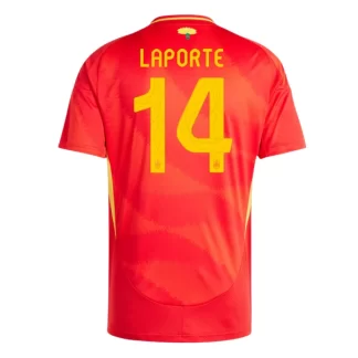 Kupiti-Novo-Moski-Nogometni-dresi-Spanija-Domaci-Euro-2024-Aymeric-Laporte-14