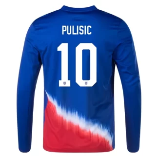 Kupiti-Novo-Nogometni-dresi-trgovina-Zdruzene-drzave-Gostujoci-Copa-America-2024-Dolgi-Rokav-Pulisic-10