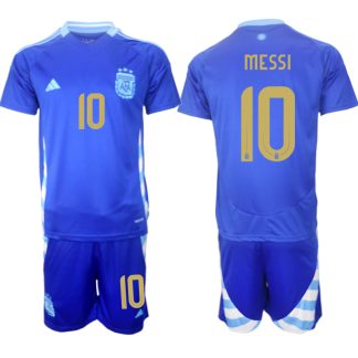 Najcenejsi-Moski-Nogometni-dresi-Argentina-Gostujoci-2024-25-z-lastnim-tiskom-Lionel-Messi-10