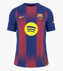 Kupiti-Prodajo-Moski-Nogometnega-dresa-Barcelona-Domaci-2025-26-Kratek-Rokav