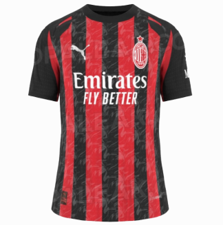 Kupiti-Prodajo-Moski-Nogometni-Dresi-AC-Milan-Domaci-2025-26-Kratek-Rokav
