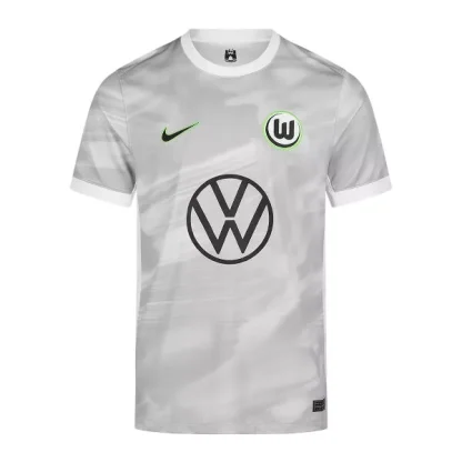 Kupiti-Prodajo-Moski-Nogometni-dresi-VFL-Wolfsburg-Gostujoci-2025-26-siva