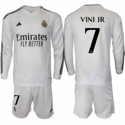 Kupiti-Prodajo-Moski-Nogometni-dresi-kompleti-Real-Madrid-Domaci-2024-25-Vinicius-Junior-7