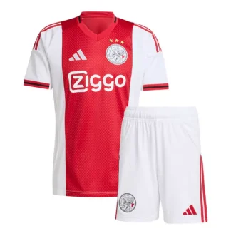 Kupiti-Prodajo-Nogometni-dresi-za-otroke-Ajax-Domaci-2025-26-z-lastnim-imenom