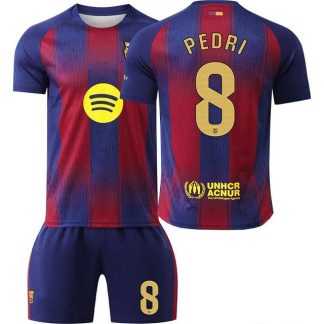 Kupiti-Prodajo-Otroski-Nogometni-Dres-komplet-FC-Barcelona-Domaci-2025-26-Pedri-Gonzalez-8
