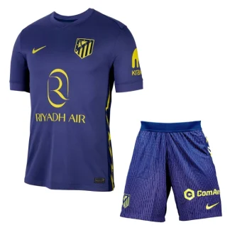 Kupiti-Prodajo-Otroski-Nogometni-Dresi-kompleti-Atletico-Madrid-Gostujoci-2025-26
