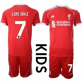 Kupiti-Prodajo-Otroski-Nogometni-dres-Liverpool-Domaci-2025-26-rdeca-Luis-Diaz-7