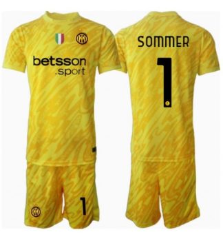 Kupiti-Prodajo-Otroski-Nogometni-dresi-Inter-Milan-Vratar-Gostujoci-2024-25-Yann-Sommer-1-Kratki-rokavi-hlace