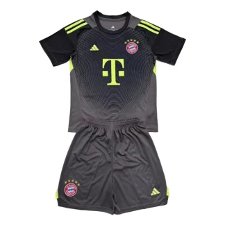 Kupiti-Prodajo-Otroski-Nogometni-dresi-kompleti-FC-Bayern-Munich-Vratar-2025-26-Crna