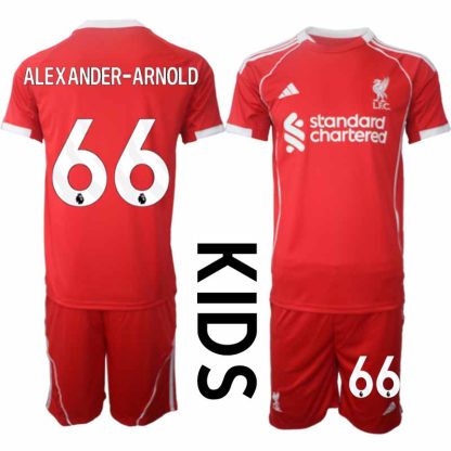 Kupiti-Prodajo-Otroski-Nogometni-dresi-kompleti-Liverpool-Domaci-2025-26-Alexander-Arnold-66