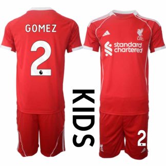 Kupiti-Prodajo-Otroski-Nogometni-dresi-kompleti-Liverpool-Domaci-2025-26-Joe-Gomez-2