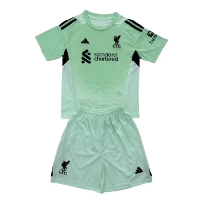 Kupiti-Prodajo-Otroski-Nogometni-dresi-za-otroke-Liverpool-Vratar-2025-26-zelena