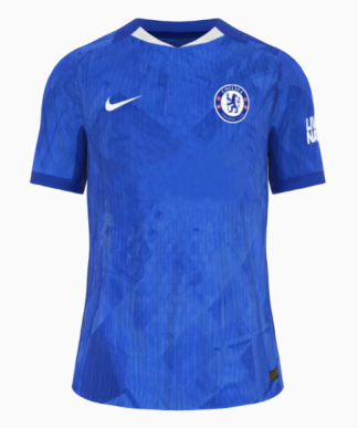 Najcenejsi-Moski-Nogometni-dresi-Chelsea-Domaci-2025-26-modra-Kratek-Rokav