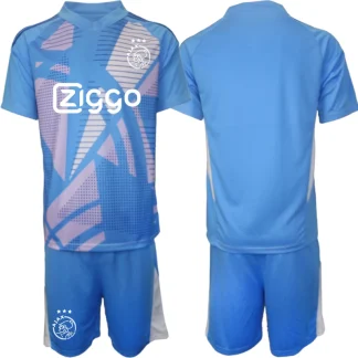 Najcenejsi-dresi-za-otroke-Ajax-Vratar-2024-25-modra-za-tekmovanja