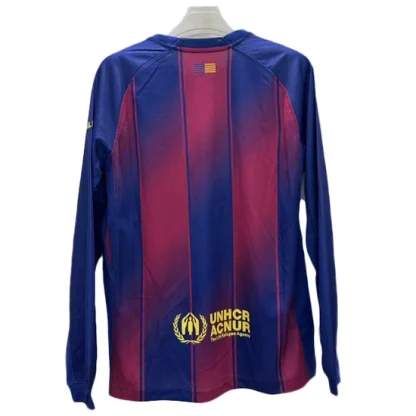 Kupiti-Prodajo-Moski-Nogometni-Dres-FC-Barcelona-2025-26-Dolgi-Rokav