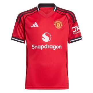 Kupiti-Prodajo-Moski-Nogometni-Dresi-Manchester-United-Domaci-2025-26-rdeca