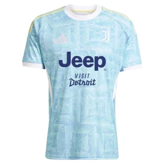 Kupiti-Prodajo-Moski-Nogometni-dresi-Juventus-Gostujoci-2025-26-modra-Kratek-Rokav