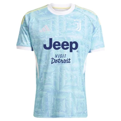 Kupiti-Prodajo-Moski-Nogometni-dresi-Juventus-Gostujoci-2025-26-modra-Kratek-Rokav